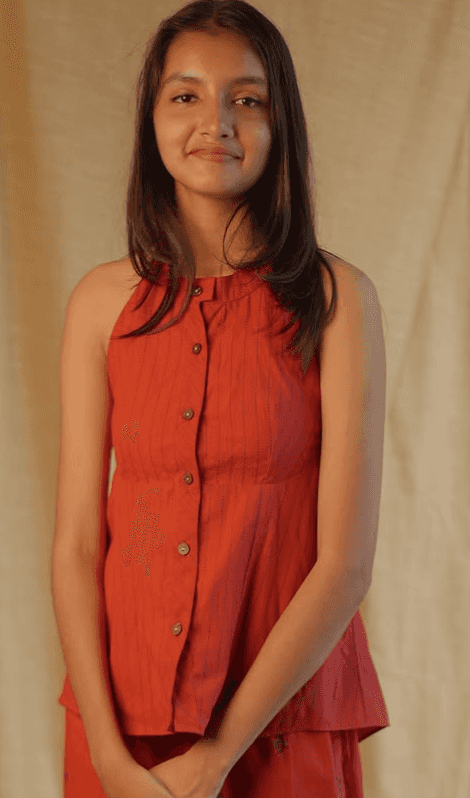 tangy shirt and trousers